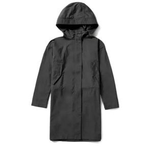 Everlane The city anorak water resistant jacket/coat womens black size Large